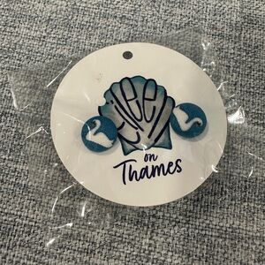 Blue Swan Earrings (NWT)